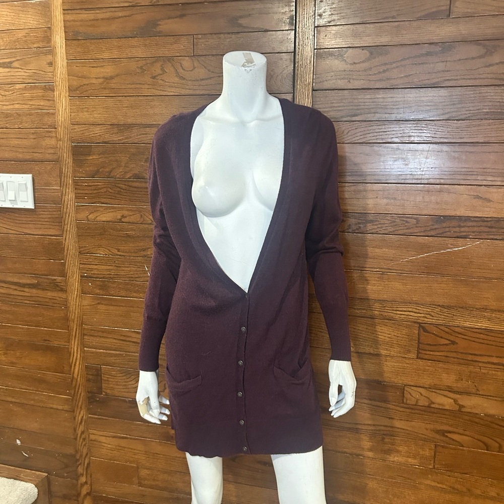 Deep Purple Cardigan unknown brand. - Picture 2 of 5